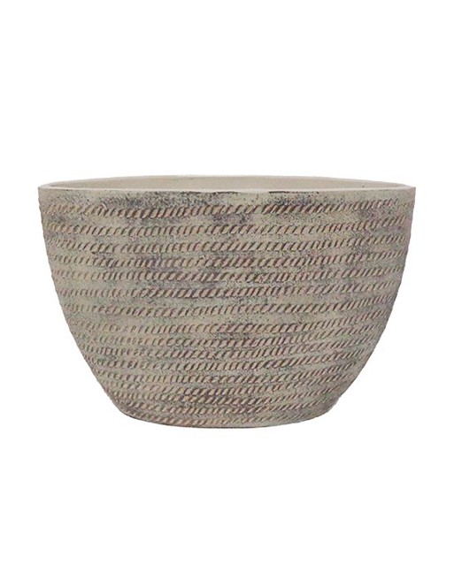 Vaso Orquídea dupla 50955 - coleção SYLHET - Machacerâmica
